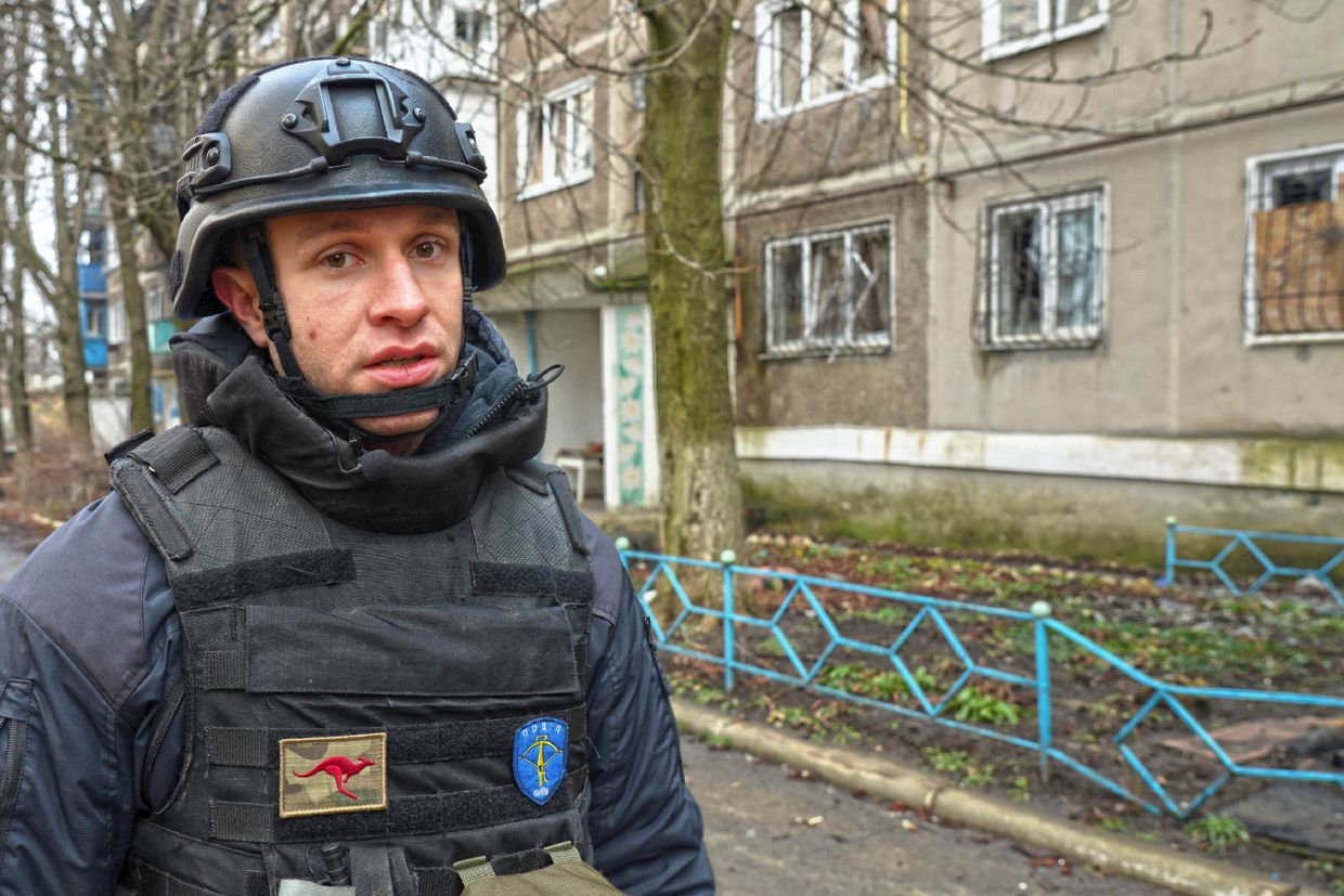 Between life and death in front-line Krasnohorivka