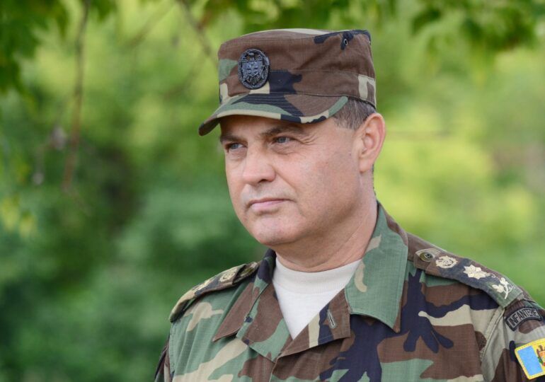 Moldova's ex-military chief charged with treason over alleged espionage for Russia