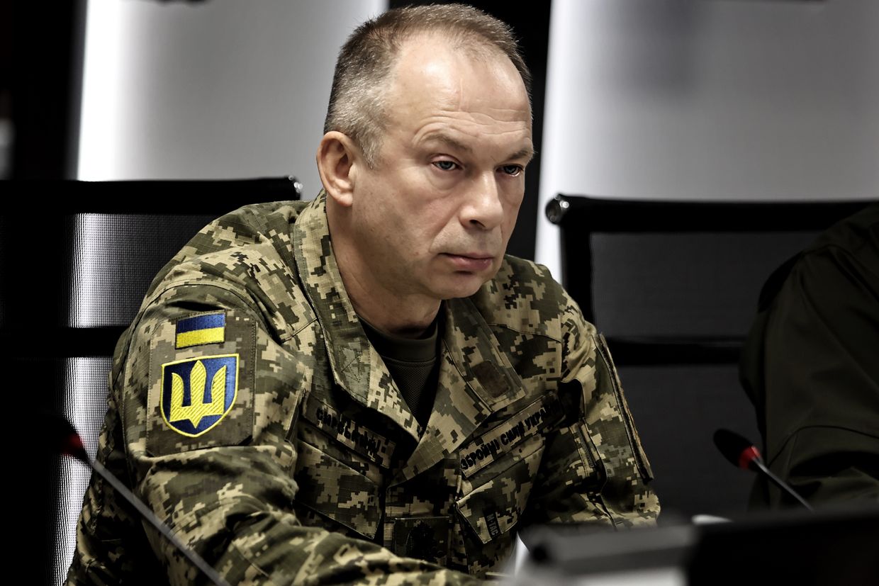 No threat of encirclement for Ukrainian troops in Russia's Kursk Oblast, Syrskyi says